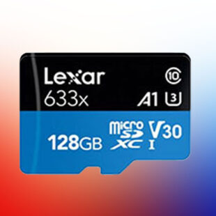 خرید کارت میکرو SD لکسار Lexar | ظرفیت ۱۲۸GB کلاس ۱۰ استاندارد UHS-I U3