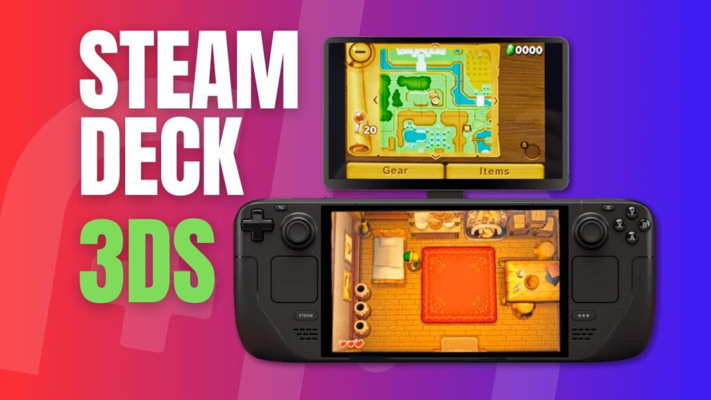 تبدیل Steam Deck به کنسول 3DS