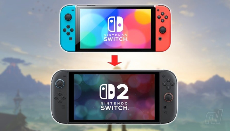 مقایسه Nintendo Switch و Nintendo Switch 2 – بررسی تفاوتهای طراحی و سختافزار در مقاله اختصاصی مایتندو (Mytendo)