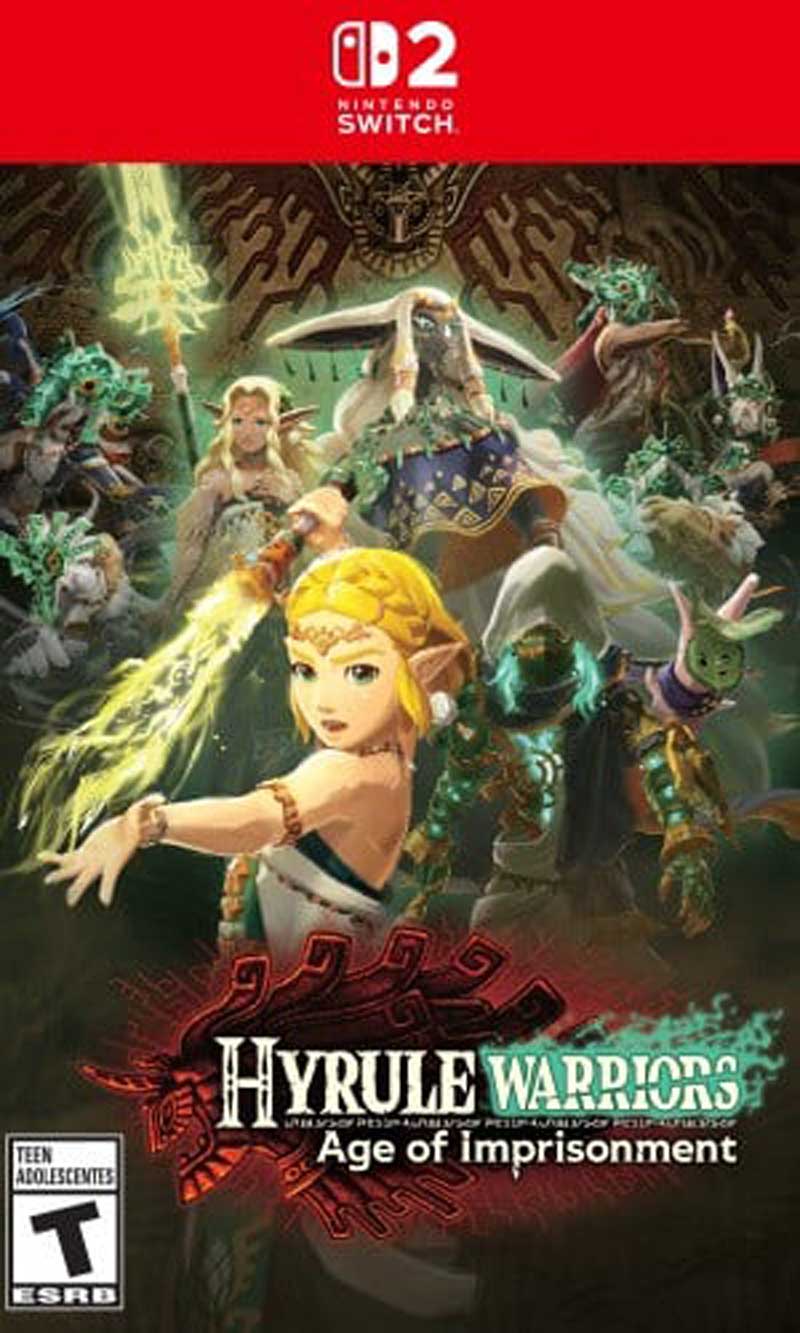 کاور رسمی بازی Hyrule Warriors: Age of Imprisonment برای Nintendo Switch 2 – معرفی نسخه جدید در سایت مایتندو (Mytendo)